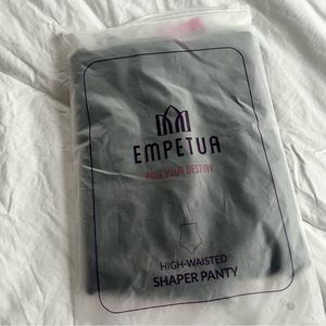 Empetua high waisted panty shaper black 4xl
